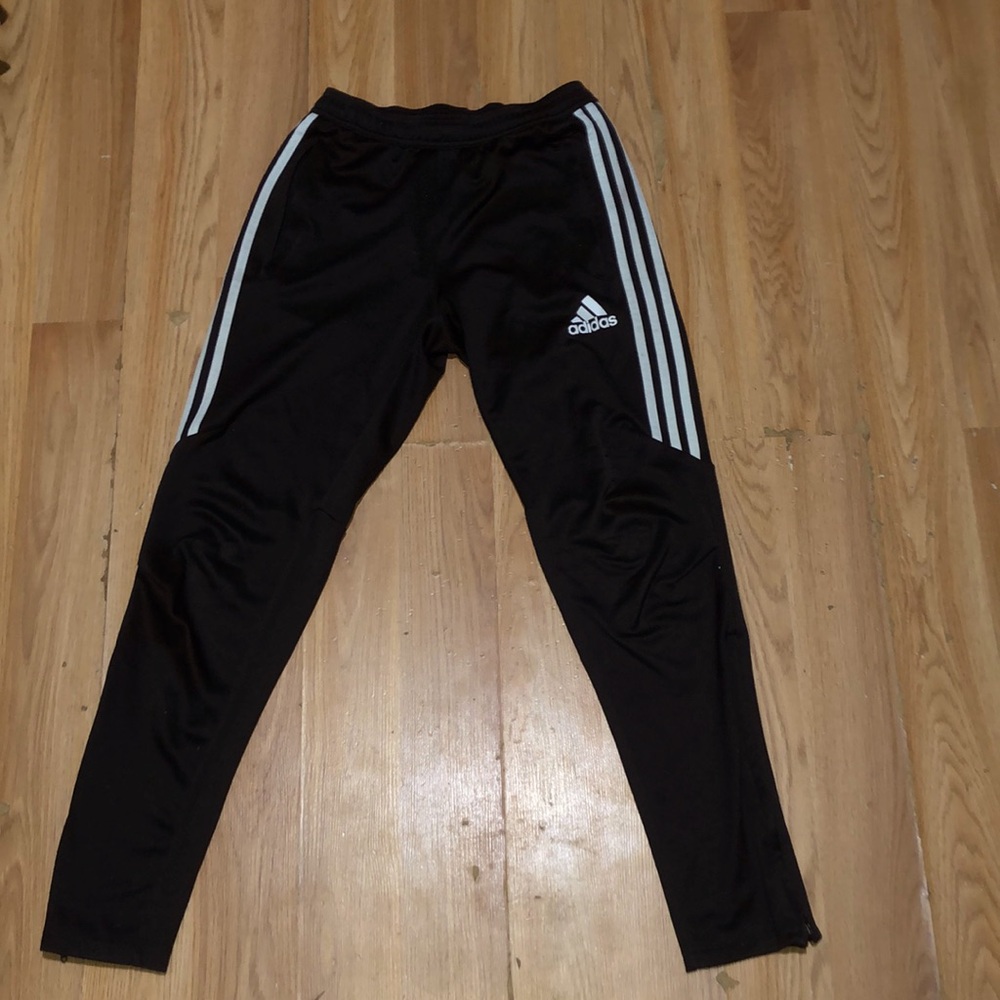 Unisex Black Adidas Joggers